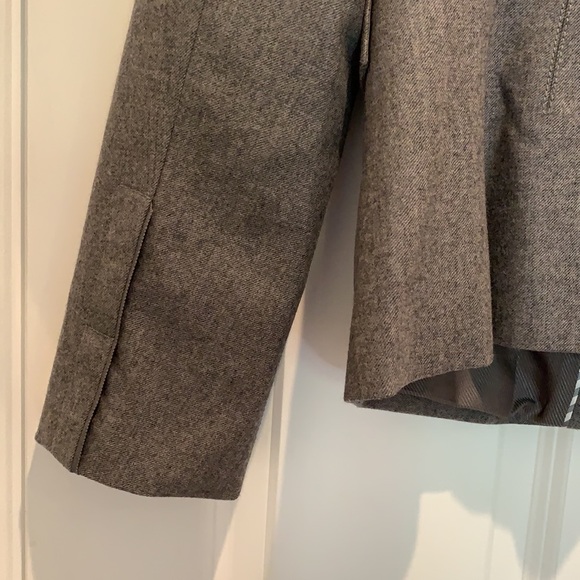 Banana Republic grey wool military jacket - Picture 9 of 12